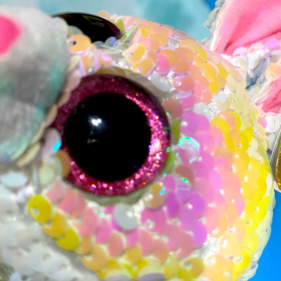 TY FLIPPABLES LIMITED COLLECTION NWT BONNIE (BUNNY) ATTACHED TAGS PRETTY SEQUINS - Picture 11 of 16